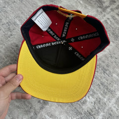 Chrome Hearts Baseball CH Hat ‘red Yellow’ 