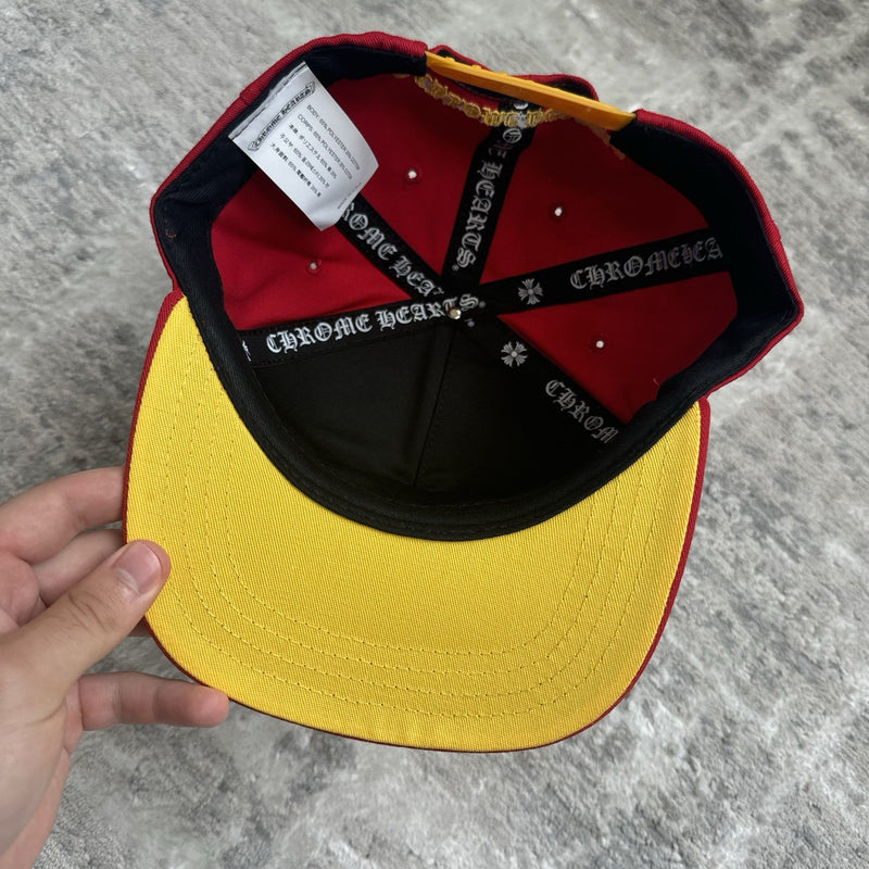 Chrome Hearts Baseball CH Hat ‘red Yellow’ 