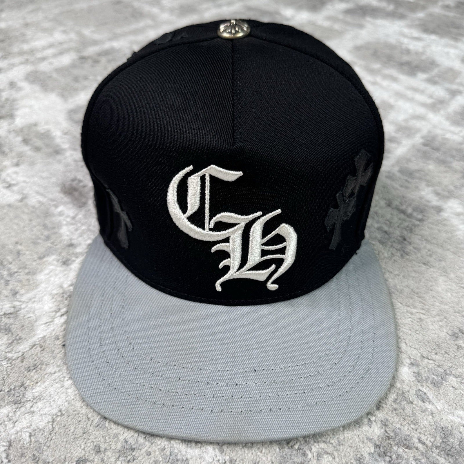 Chrome Hearts Cross Patch Baseball Hat