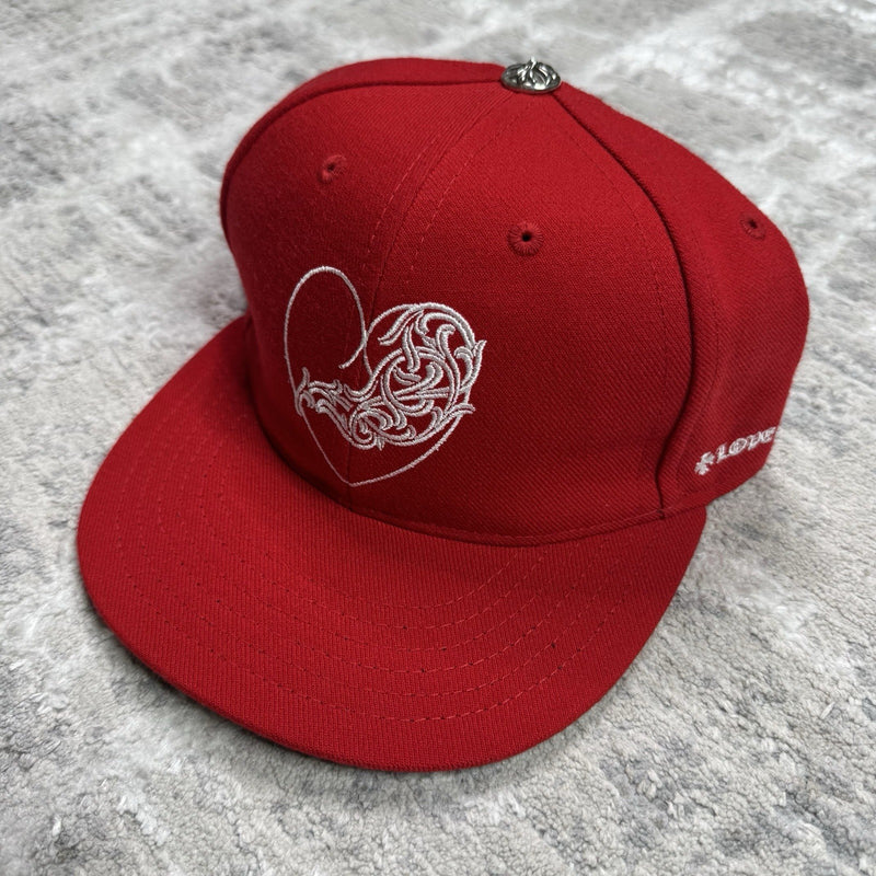 Chrome Hearts Love You Fitted Baseball Hat