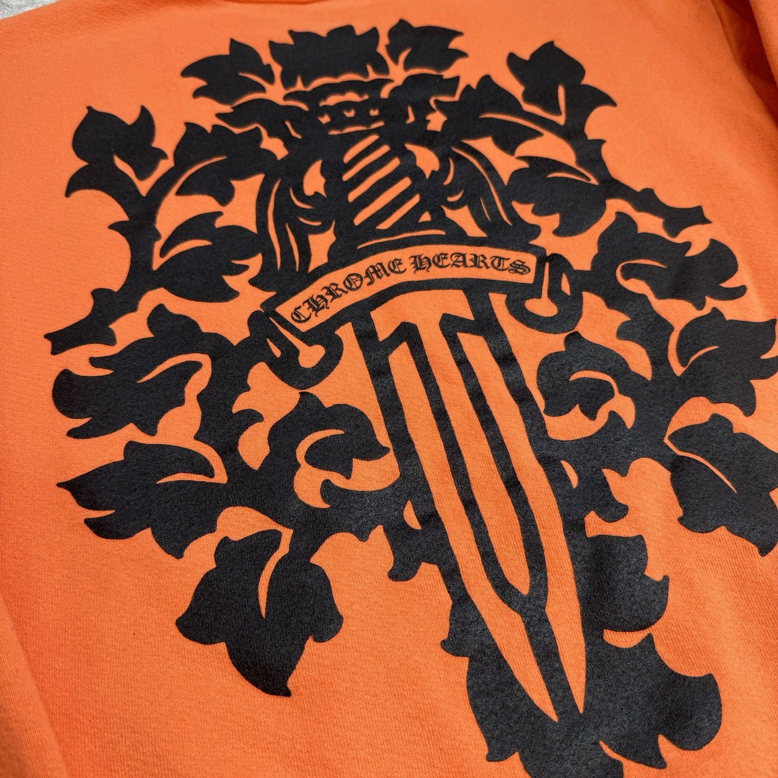 Chrome Hearts Dagger Back Logo Pullover Crewneck 