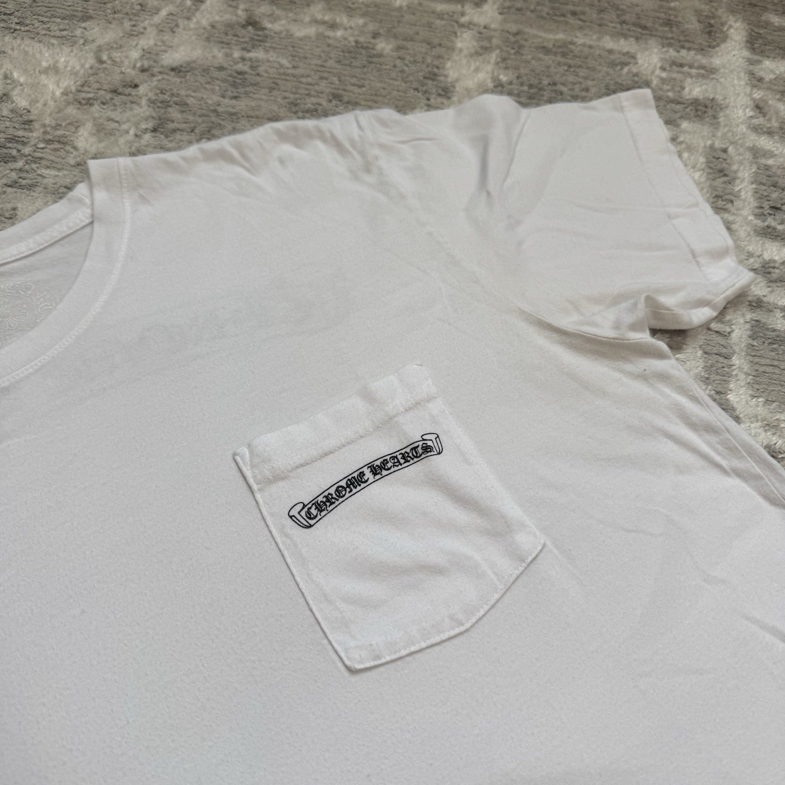 Chrome Hearts Cemetery Multi-color Cross Short Sleeve Shirt 