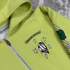 Chrome Hearts Matty Boy Link Zip Up Hoodie 