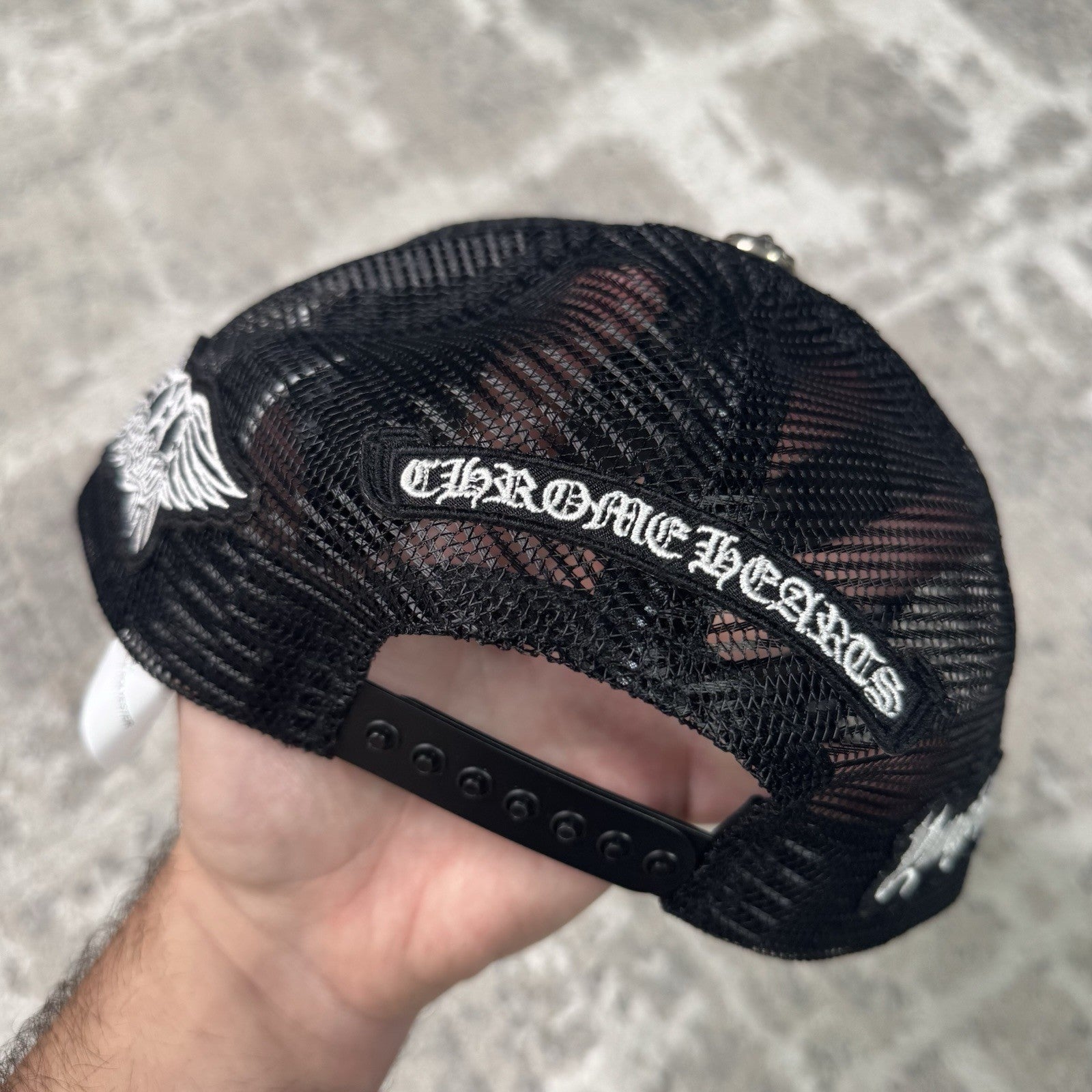 Chrome Hearts Young Blood Trucker Hat