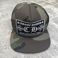 Chrome Hearts Hollywood CH Trucker Hat 