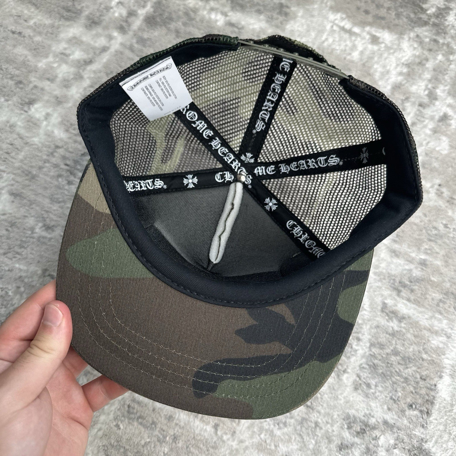 Chrome Hearts CH Hollywood Trucker Hat 