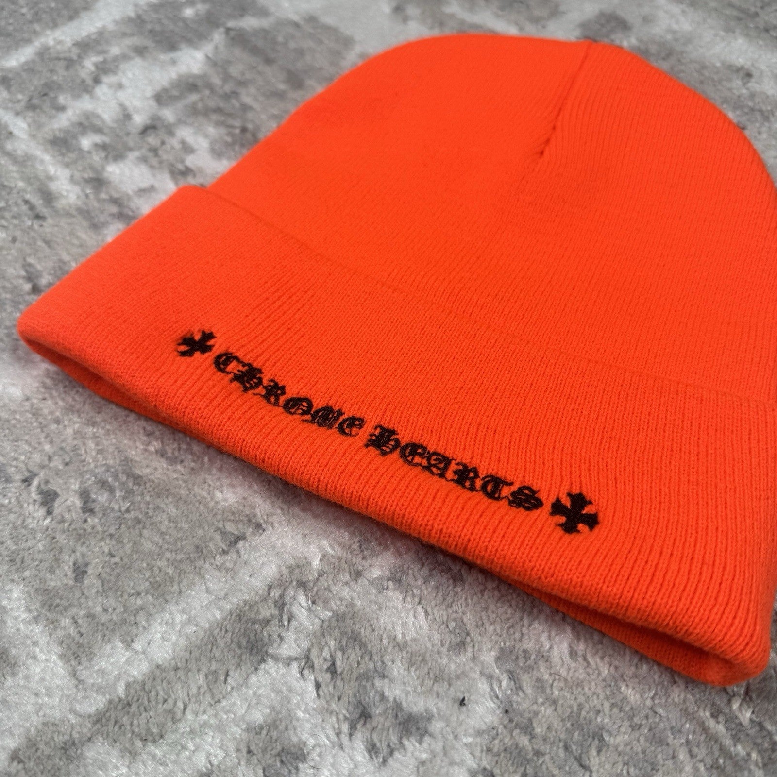 Chrome Hearts CH Embroidered Logo Beanie Hat