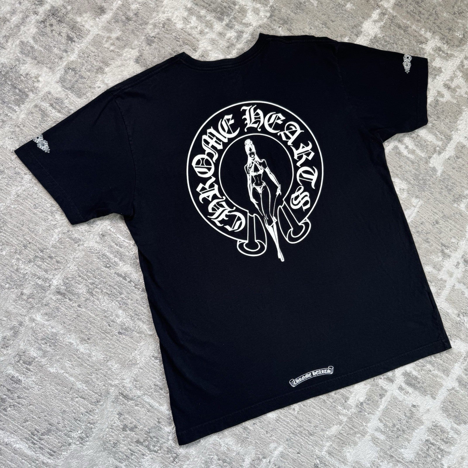 Chrome Hearts Deadly Doll Short Sleeve Tee Shirt 