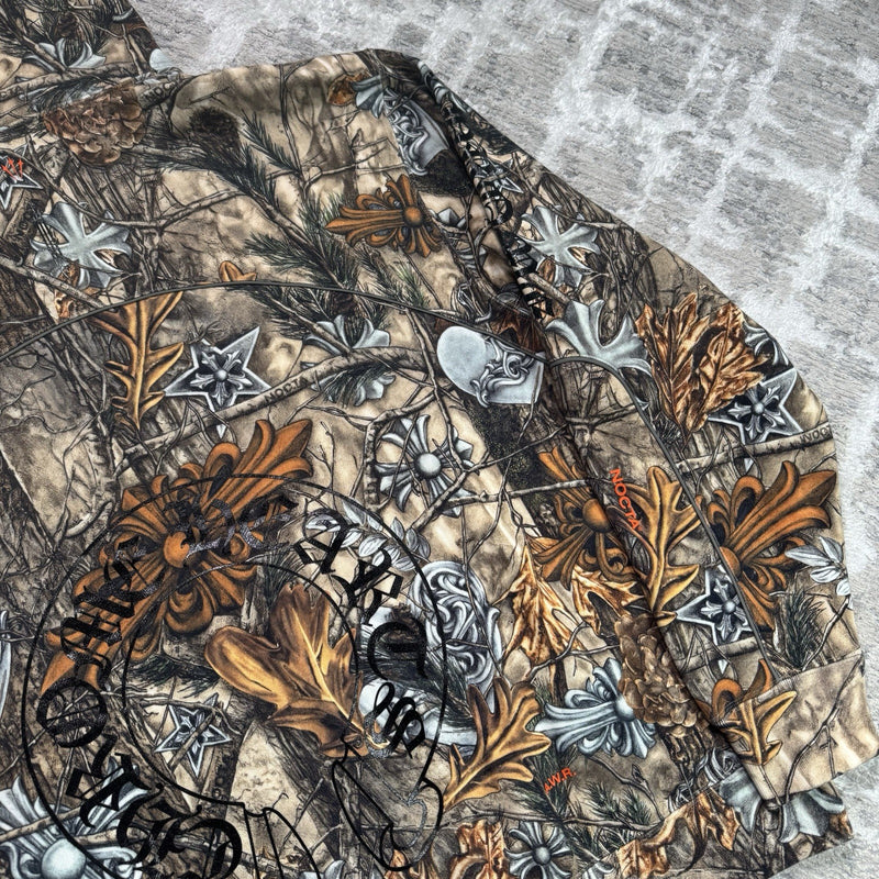 Chrome Hearts Nike Nocta Drake CLB Camo Horseshoe Pullover Hoodie