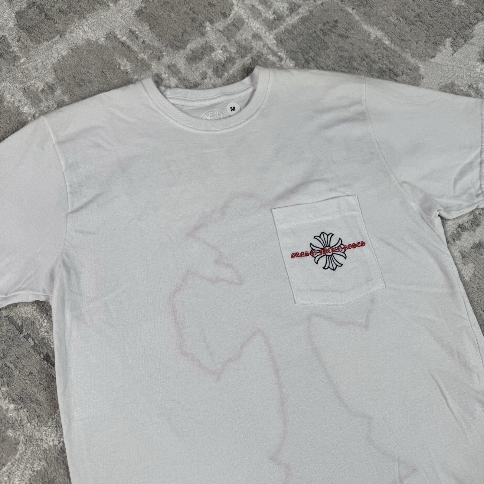 Chrome Hearts Guns N Roses Short Sleeve Tee Shirt 