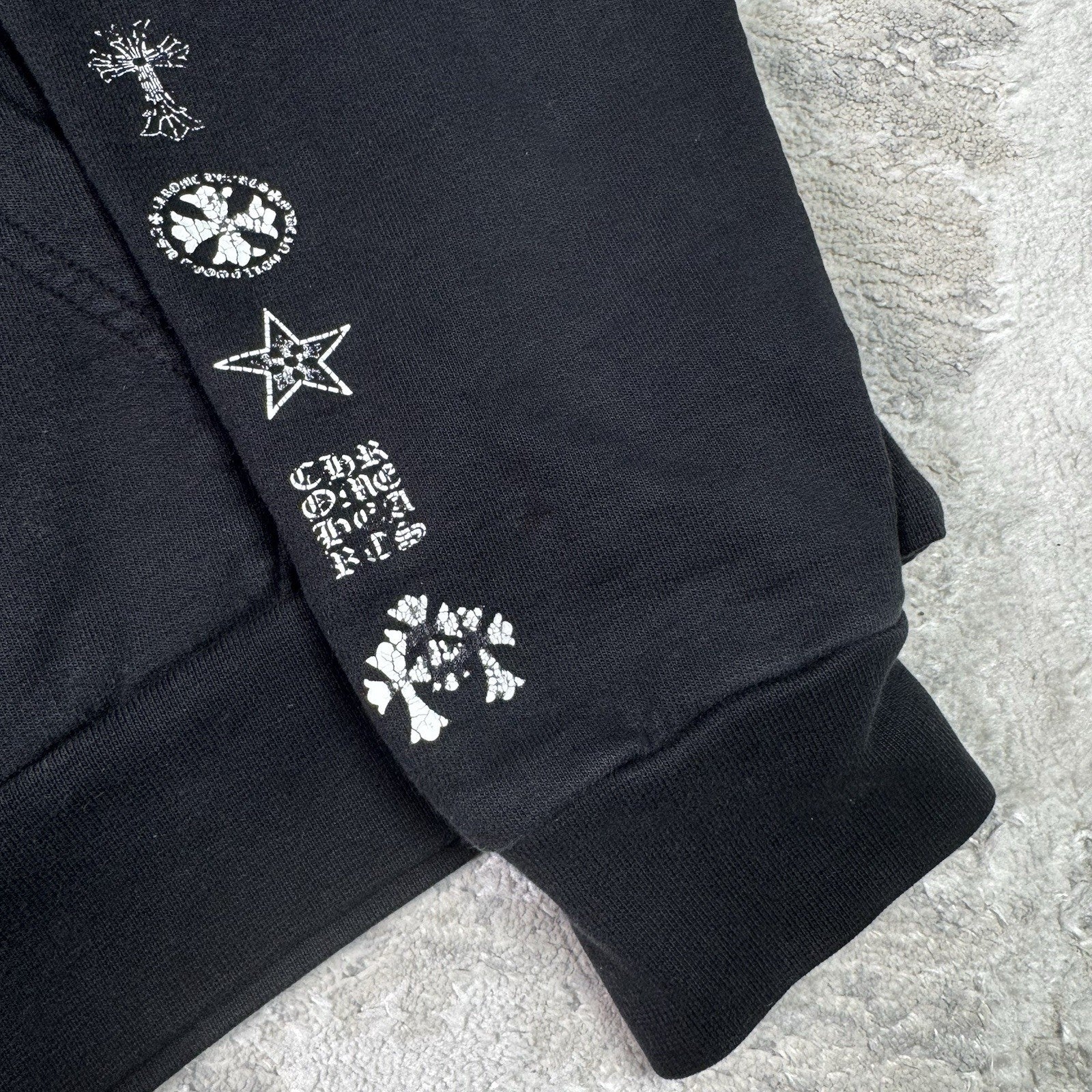 Chrome Hearts Multi Sleeve Logo Pullover Hoodie 