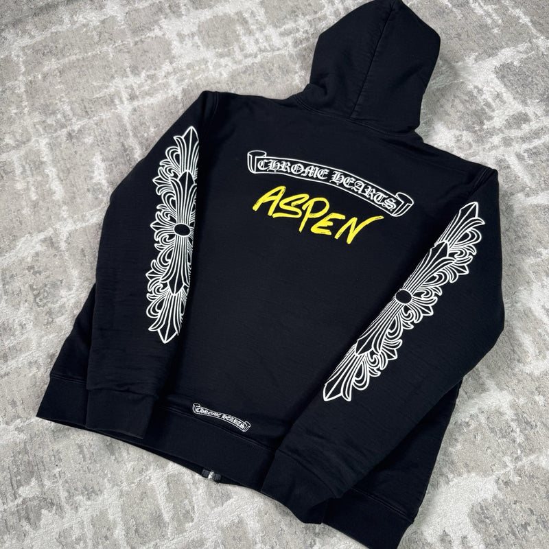 Chrome Hearts Aspen Exclusive Thermal Zip Up Hoodie 