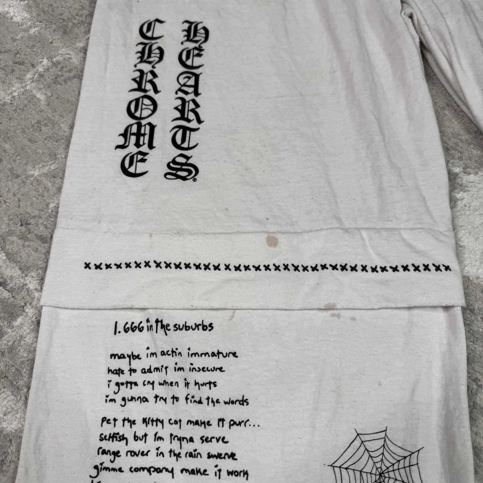 Chrome Hearts Deadly Doll Patchwork Sweatpants 