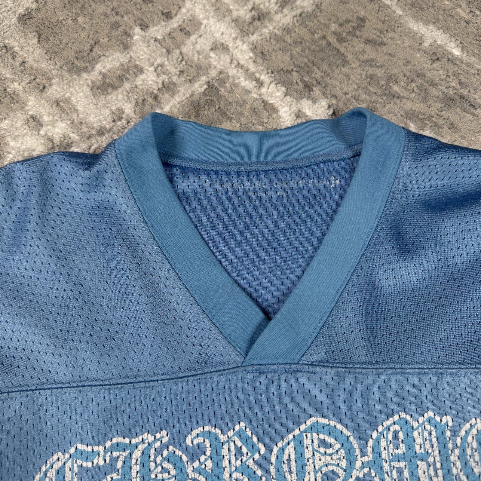 Chrome Hearts Mesh CH Stadium Floral Long Sleeve Jersey 