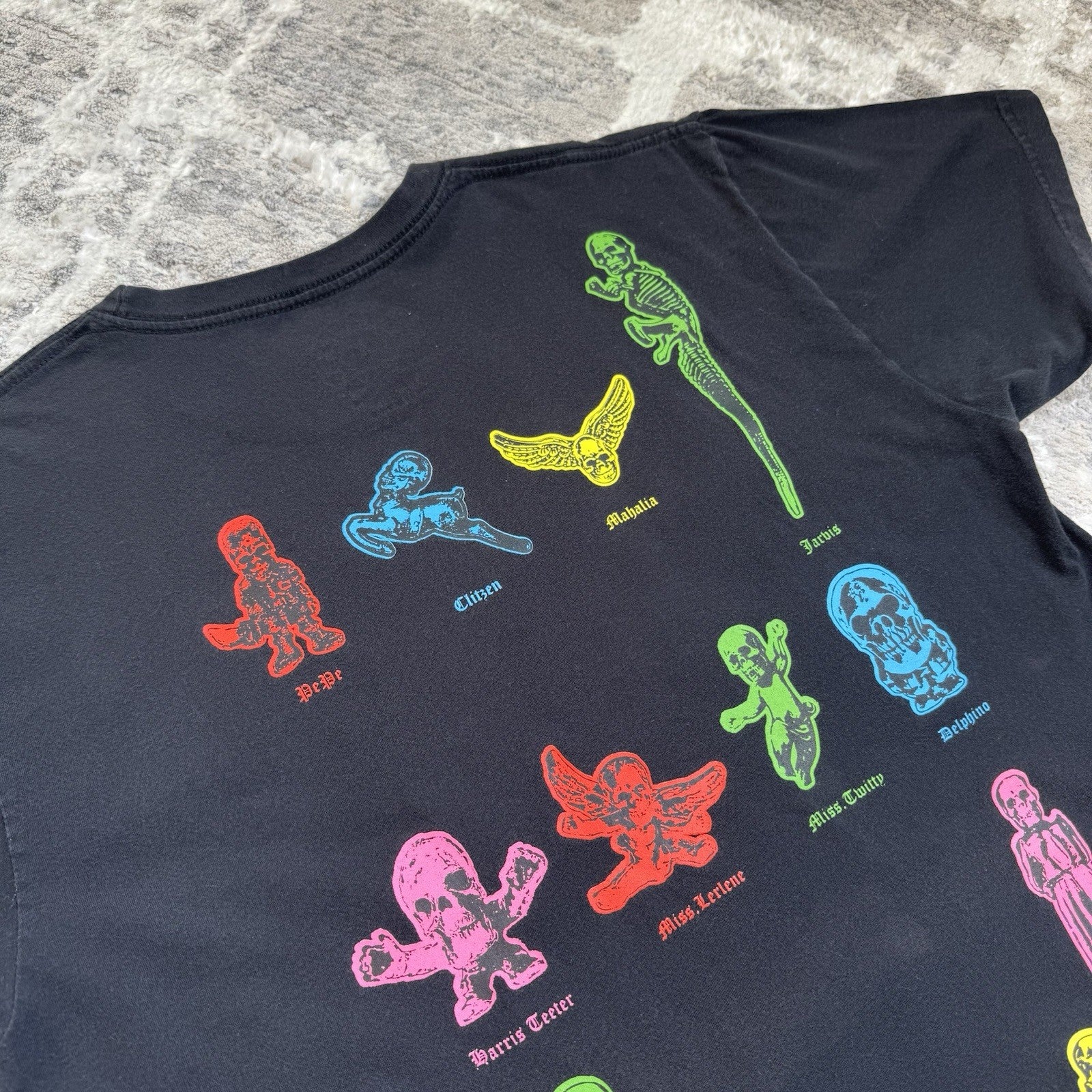 Chrome Hearts Foti Multi Logo Short Sleeve Tee Shirt 
