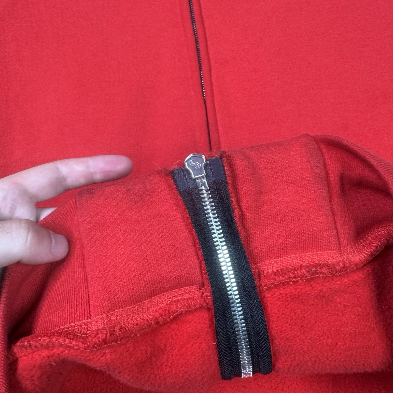 Chrome Hearts King Taco Triple Cross Embroidered Zip Up Hoodie 