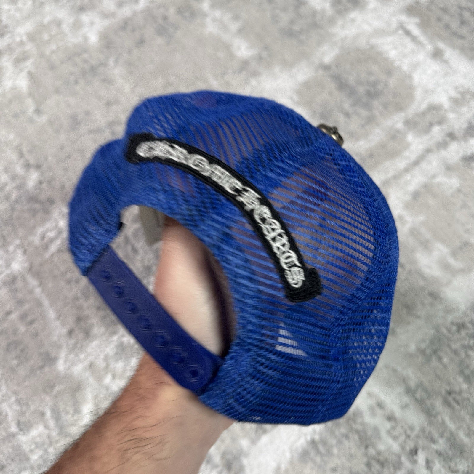 Chrome Hearts Eye Chart Trucker Hat