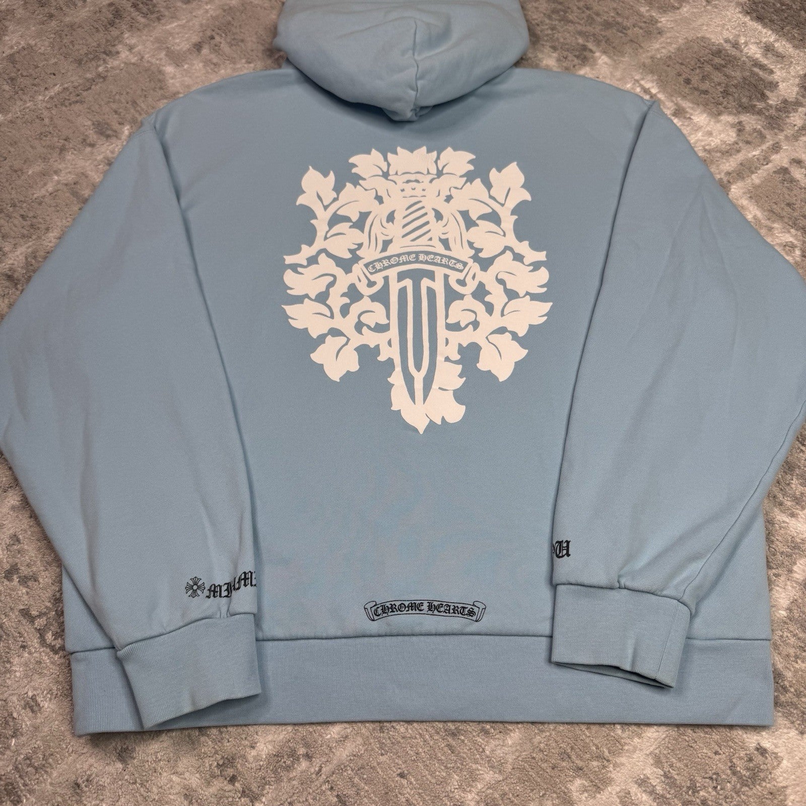 Chrome Hearts Miami Art Basil Dagger Pullover Hoodie 