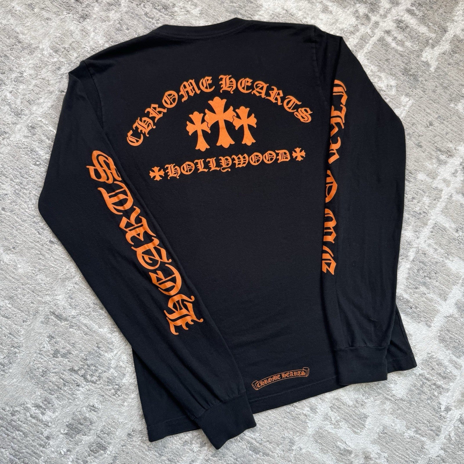 Chrome Hearts King Taco Triple Cross Long Sleeve Tee Shirt 
