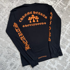 Chrome Hearts King Taco Triple Cross Long Sleeve Tee Shirt 