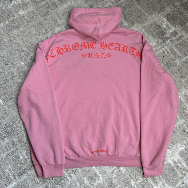 Chrome Hearts T Bar Logo Pullover Hoodie 