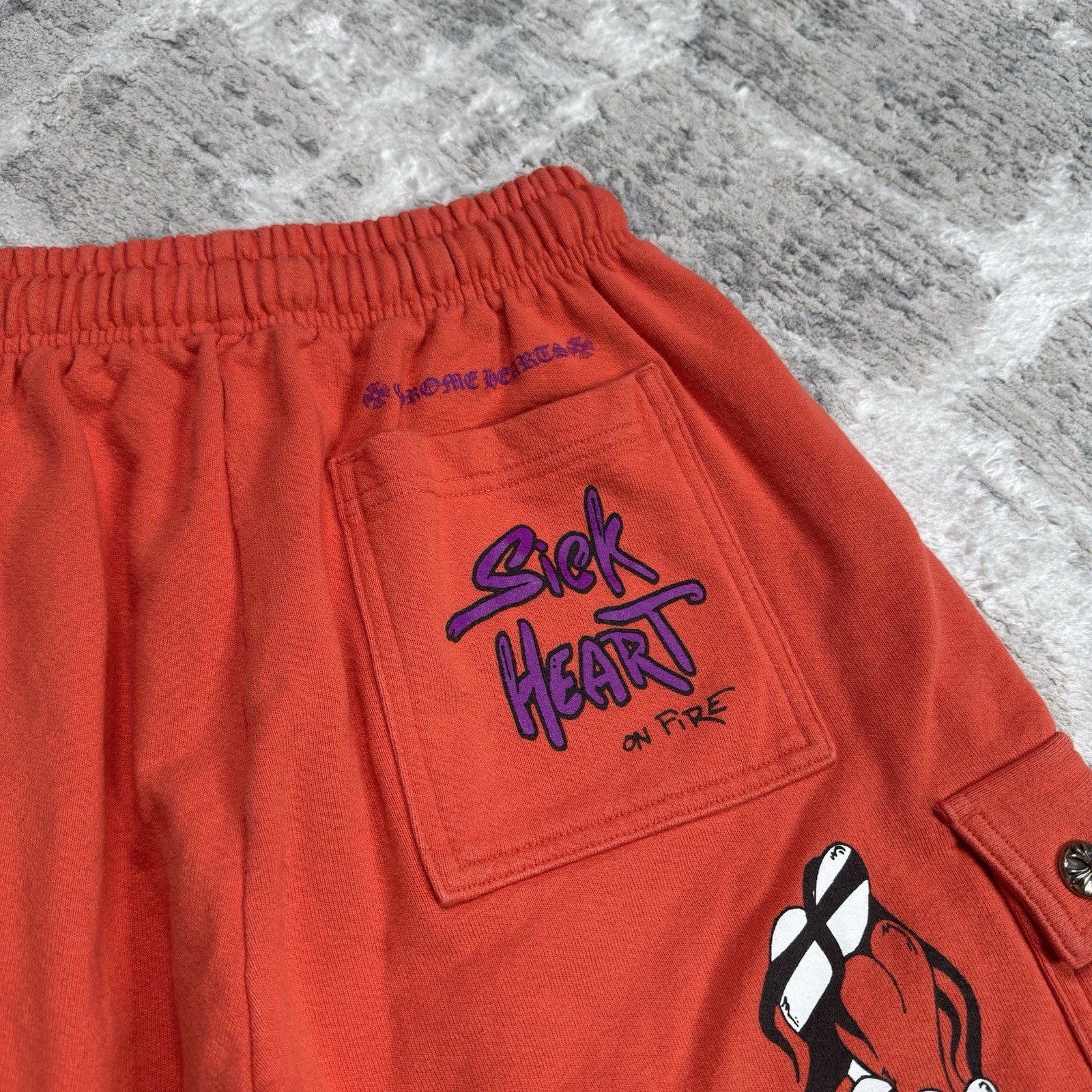 Chrome Hearts Matty Boy Sadistic Lipstick Sweatshorts 