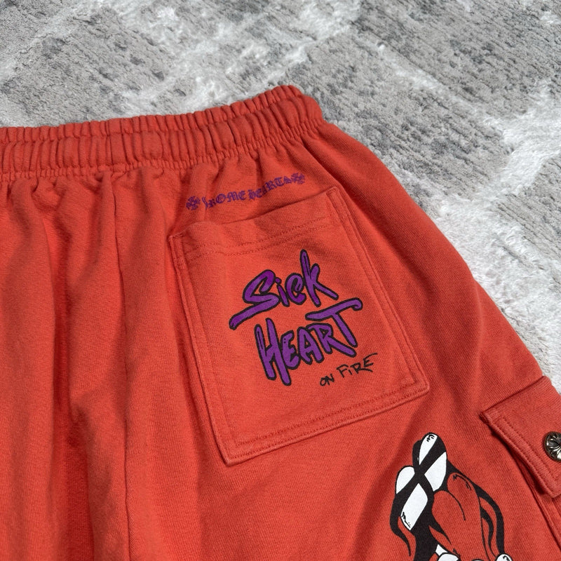 Chrome Hearts Matty Boy Sadistic Lipstick Sweatshorts 