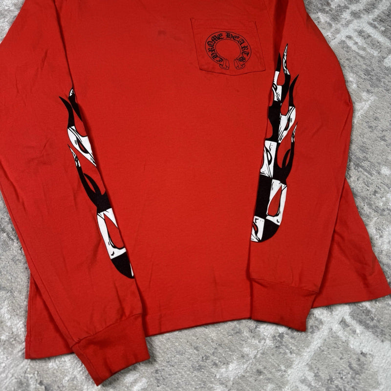 Chrome Hearts Matty Boy Chomper Long Sleeve Tee Shirt 