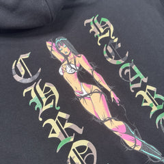 Chrome Hearts Deadly Doll Zip Up Hoodie 