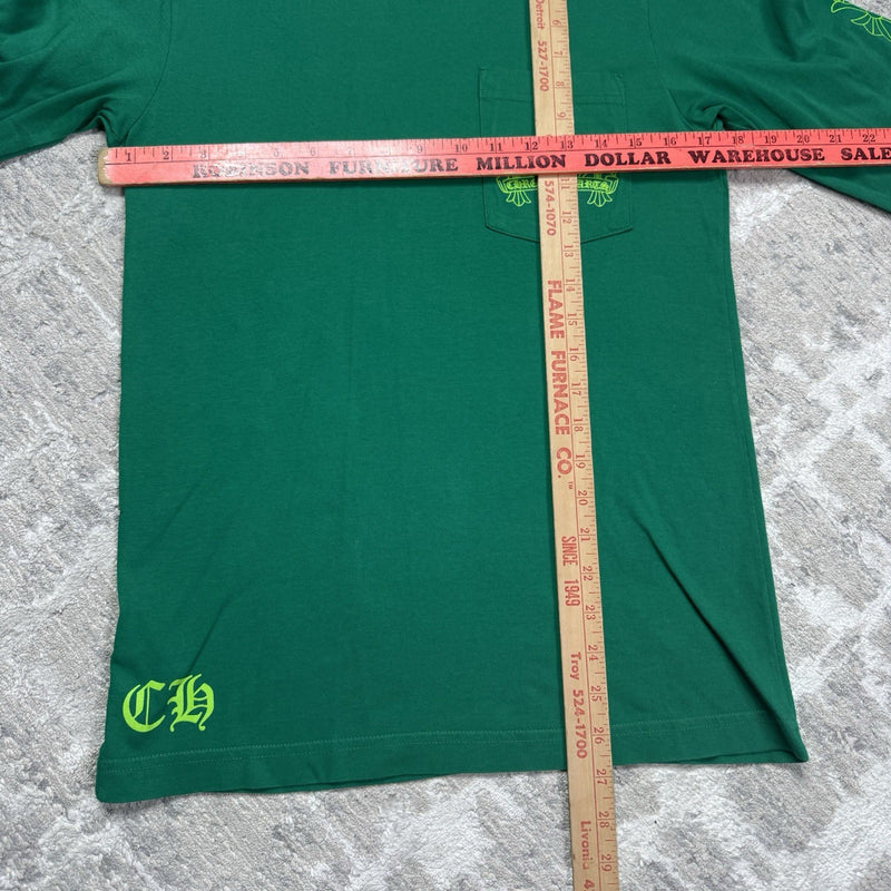 Chrome Hearts Flooded Cross Long Sleeve Tee Shirt 