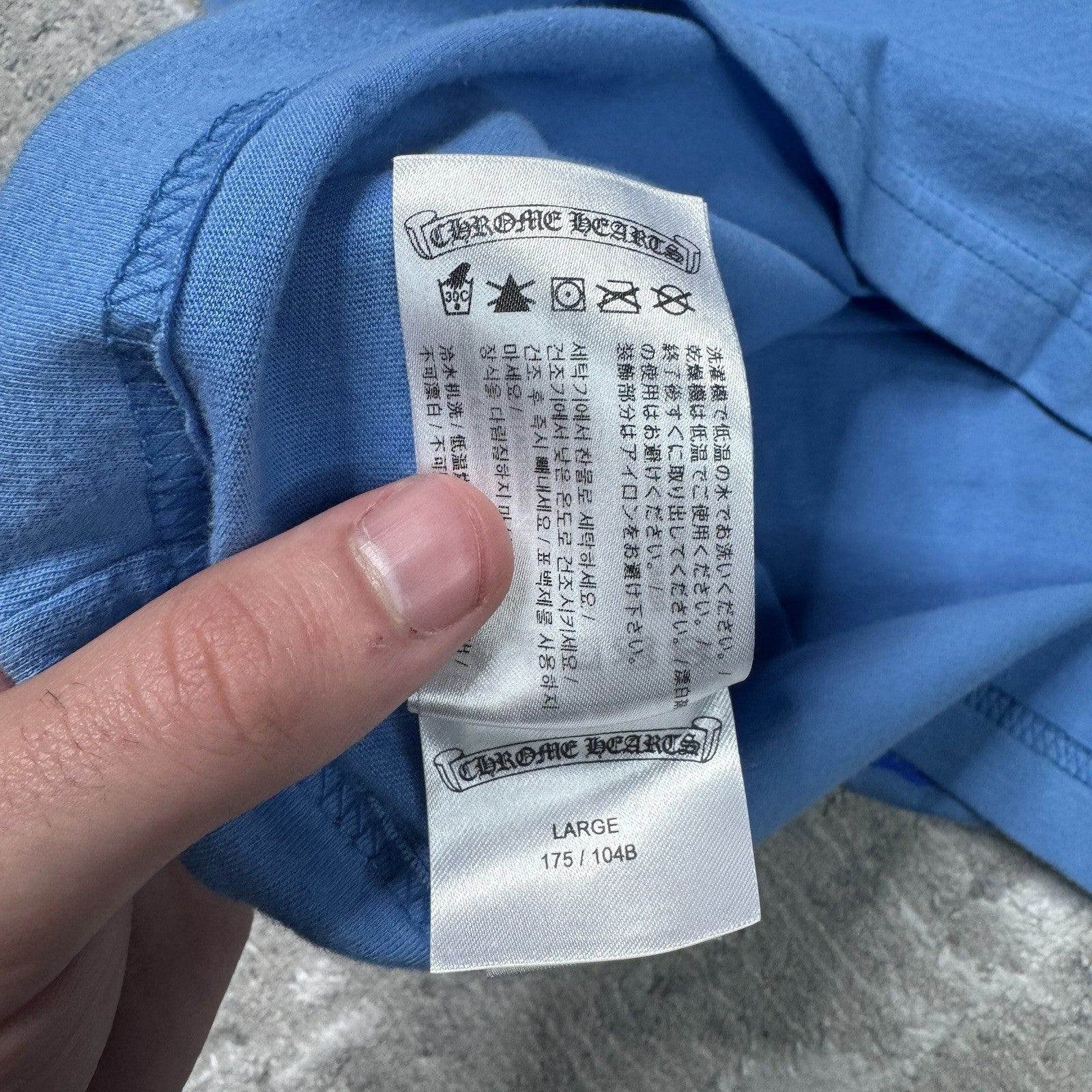 Chrome Hearts Miami Exclusive Long Sleeve Tee Shirt 