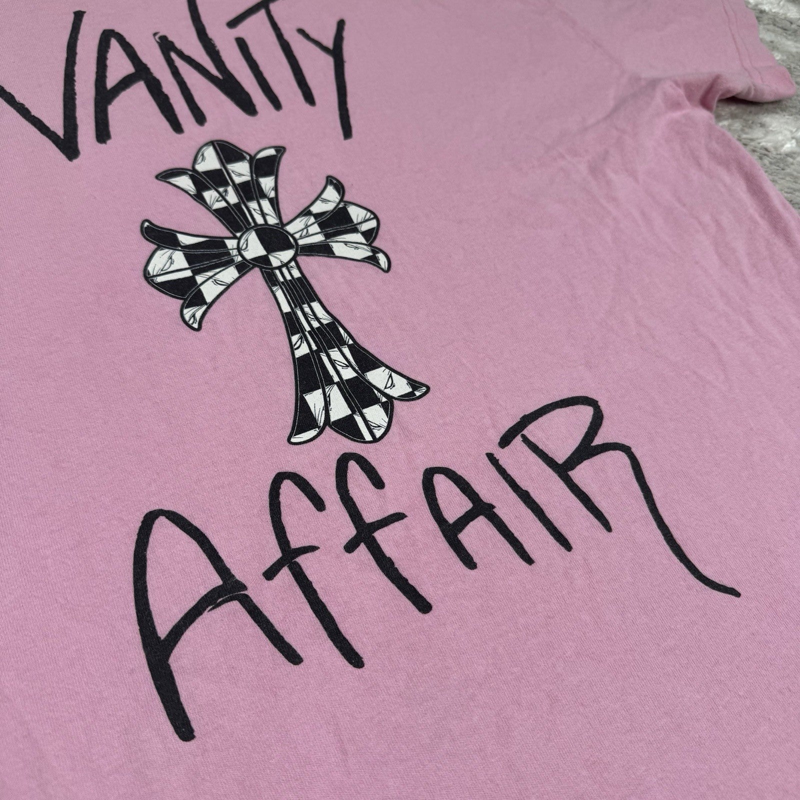 Chrome Hearts Vanity Affair Short Sleeve Tee Shirt 