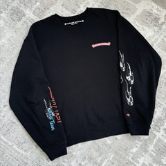 Chrome Hearts Matty Boy Stay Fast Pullover Crewneck 