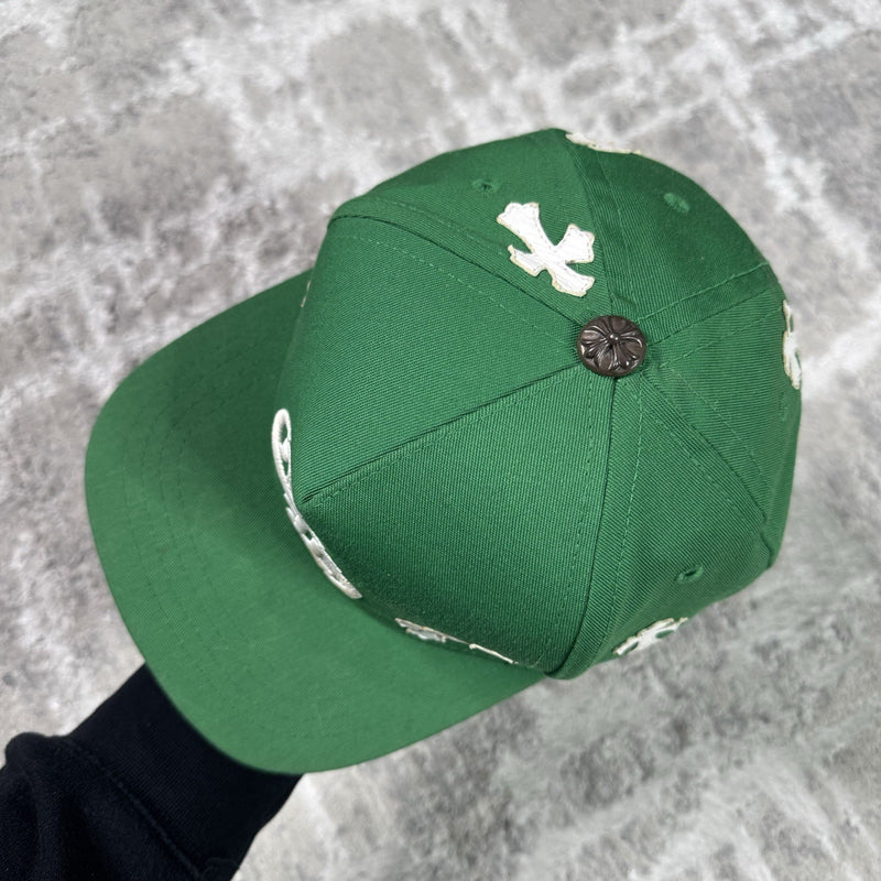 Chrome Hearts Cross Leather Patch Baseball CH Hat