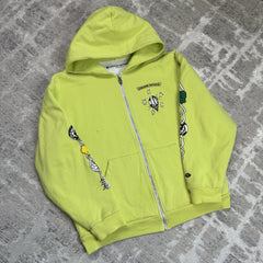 Chrome Hearts Matty Boy Link Zip Up Hoodie 