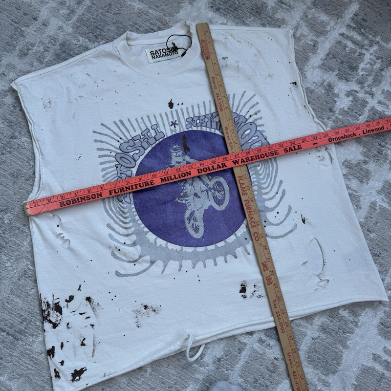 Satoshi Nakamoto Motorsport Cut-off Shirt 