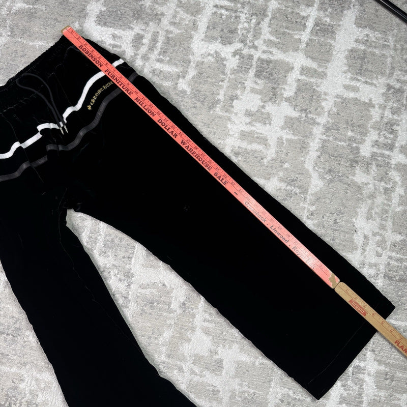 Chrome Hearts Velour Leather Track Pant 