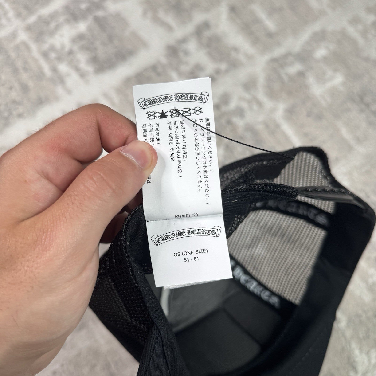 Chrome Hearts F*ck Hollywood Trucker Hat