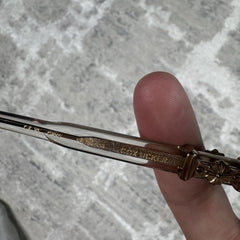 Chrome Hearts Cox Ucker Clear Frame Glasses