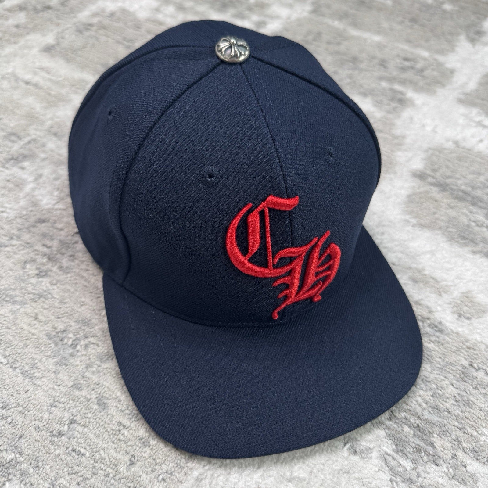 Chrome Hearts Baseball CH Hat ‘navy Red’ 