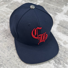 Chrome Hearts Baseball CH Hat ‘navy Red’ 