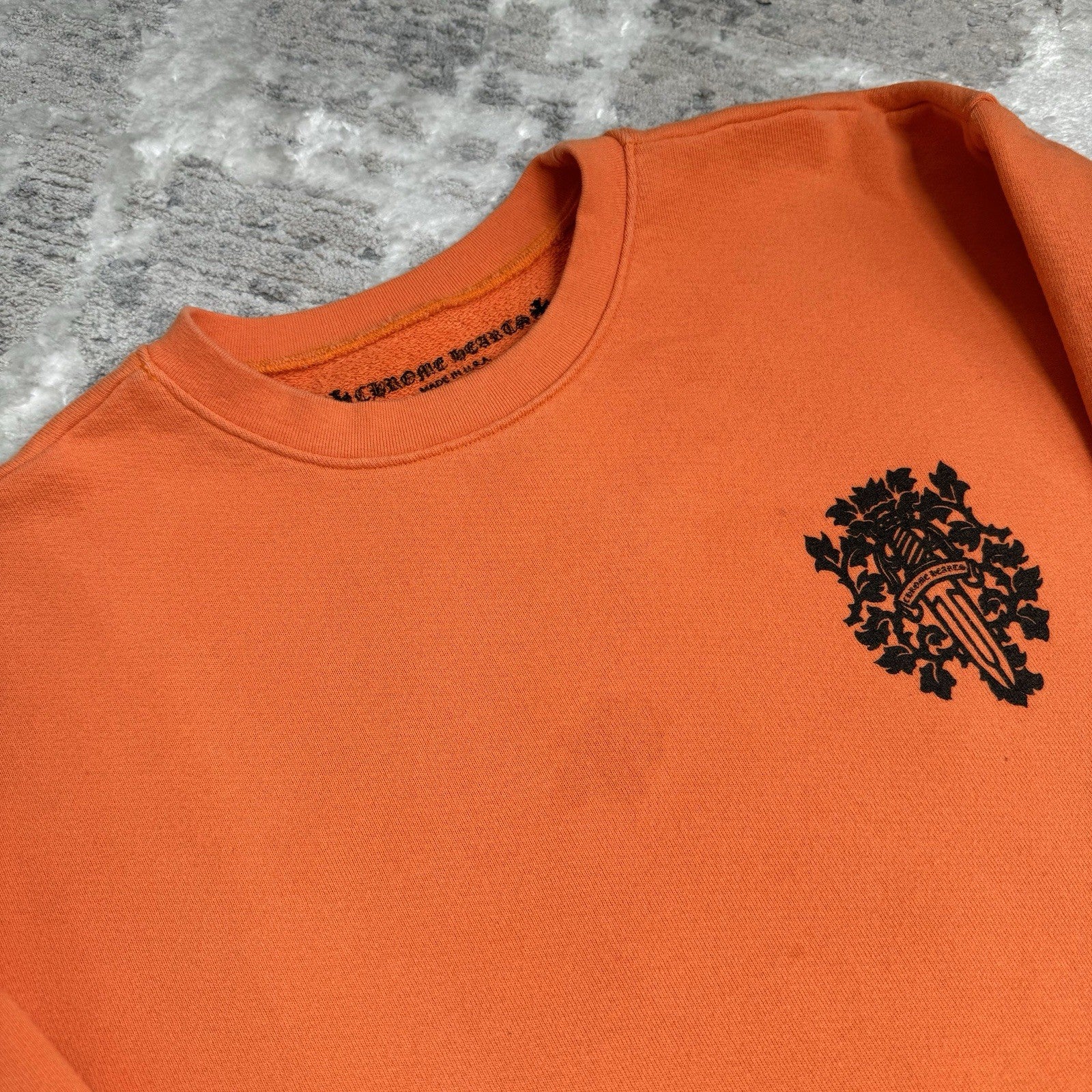 Chrome Hearts Dagger Back Logo Pullover Crewneck 