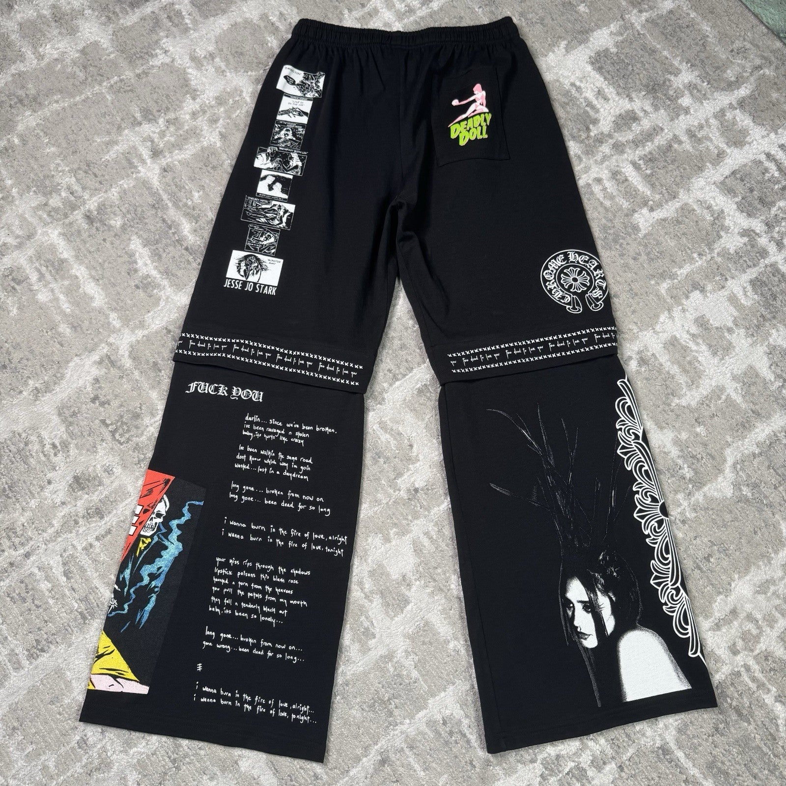 Chrome Hearts Deadly Doll Sweatpants 