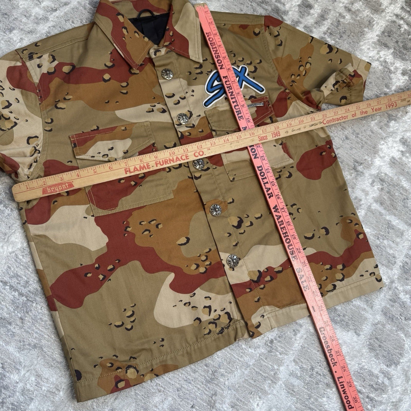 Chrome Hearts Matty Boy Sex Records Button Up Shirt 
