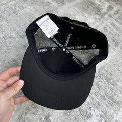 Chrome Hearts Triple Cross Trucker Hat ‘black’ 