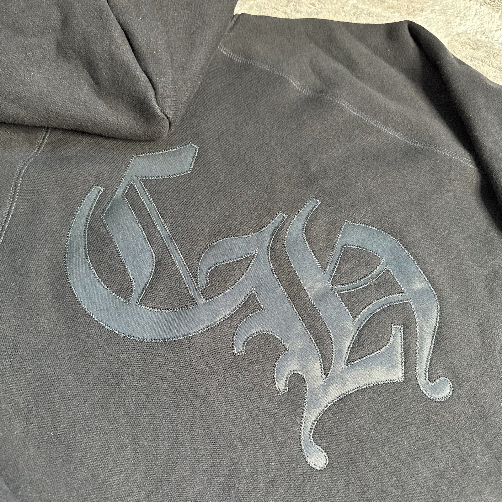 Chrome Hearts Nylon CH Triple Cross Pullover Hoodie 