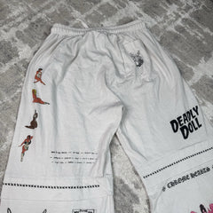 Chrome Hearts Deadly Doll Patchwork Sweatpants 