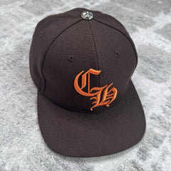 Chrome Hearts Baseball CH Brown Orange 