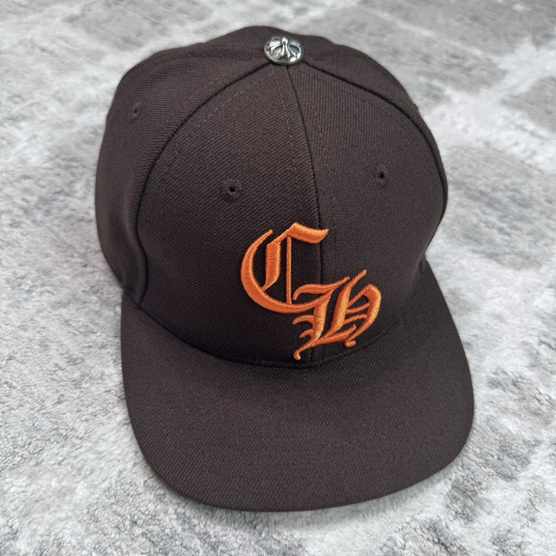 Chrome Hearts Baseball CH Brown Orange 