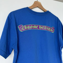 Chrome Hearts Scroll Logo Short Sleeve Pocket Tee 